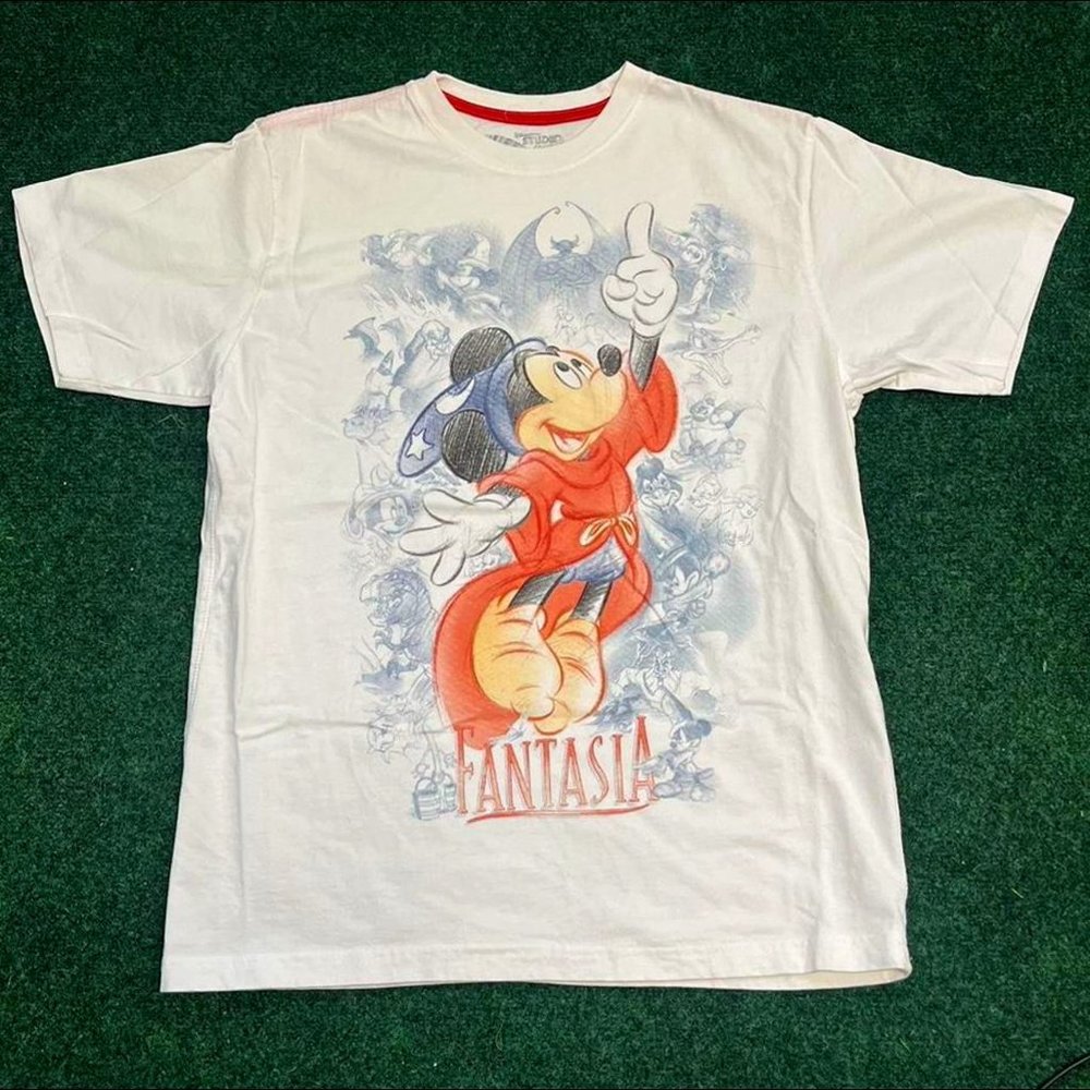 Vintage Disney Fantasia Graphic Y2K Graphic T-Shirt.